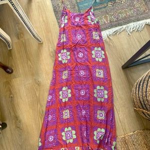 Anthropologie Floral Maxi Dress